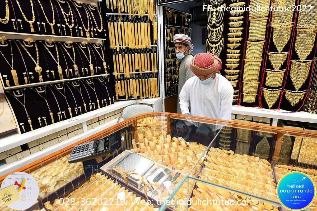 Chợ Vàng Dubai-thegioidulichtutuc