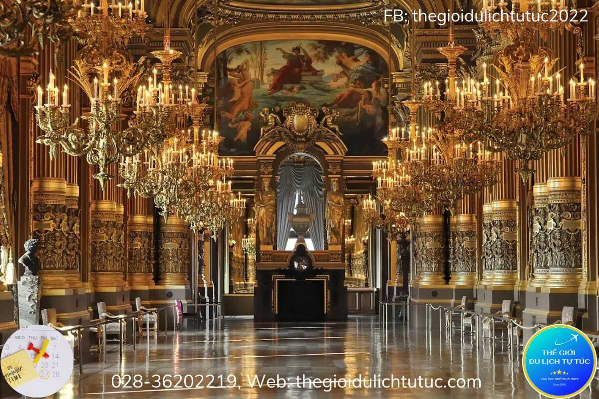 Nhà hát Opera Palais Garnier-thegioidulichtutuc