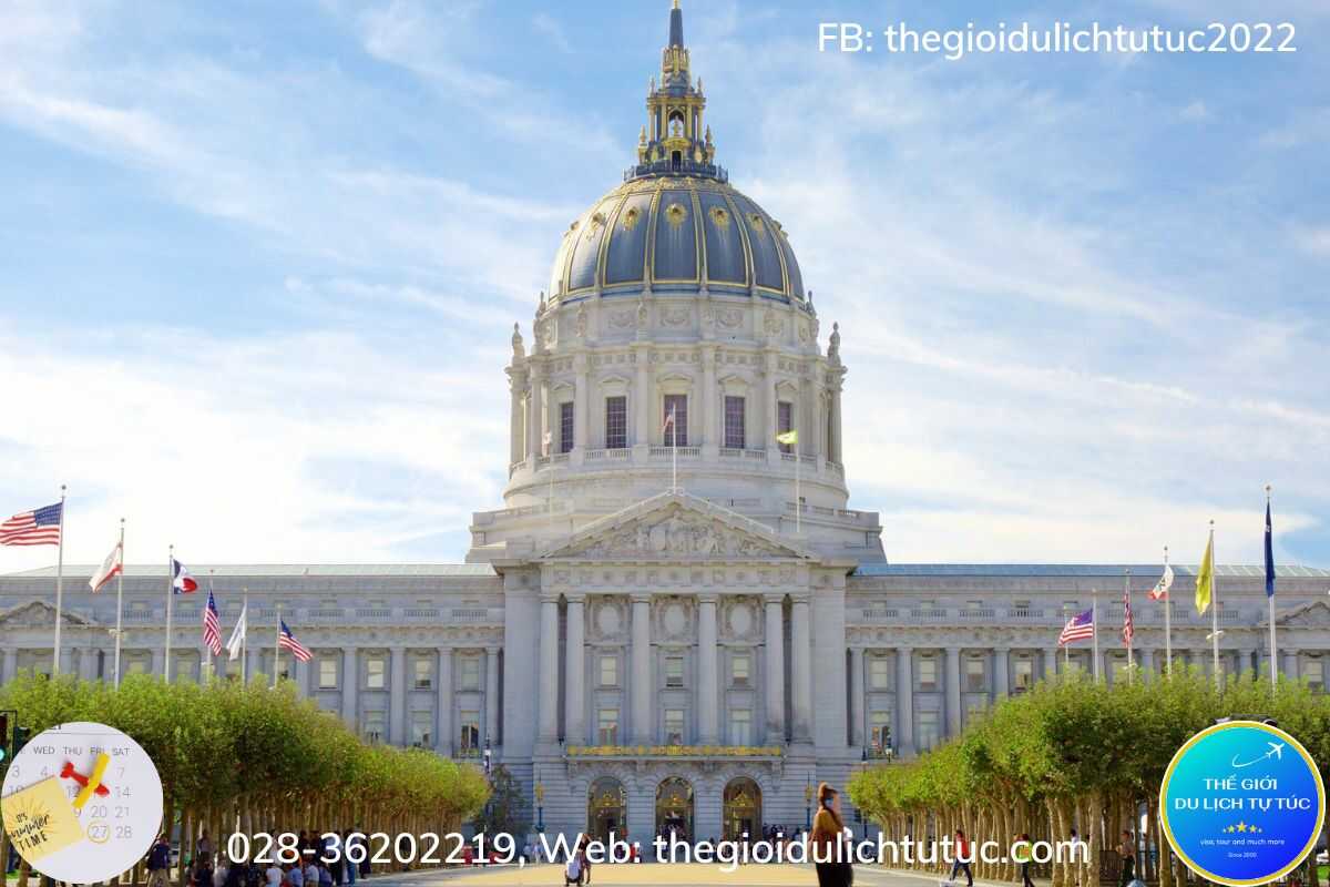 Tòa Thị Chính San Francisco-thegioidulichtutuc