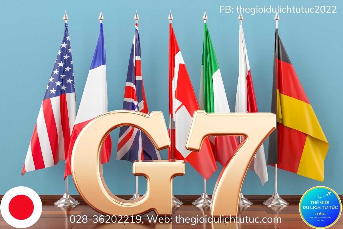 Những nước thuộc G7 mà bạn đã viếng thăm sẽ là giúp bạn đủ điều kiện xin visa Nhật Bản nhiều lần-thegioidulichtutuc