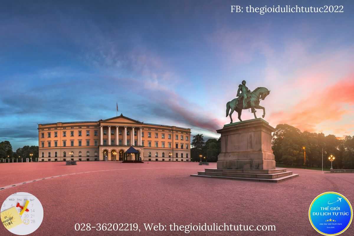 Hoàng cung Oslo-thegioidulichtutuc