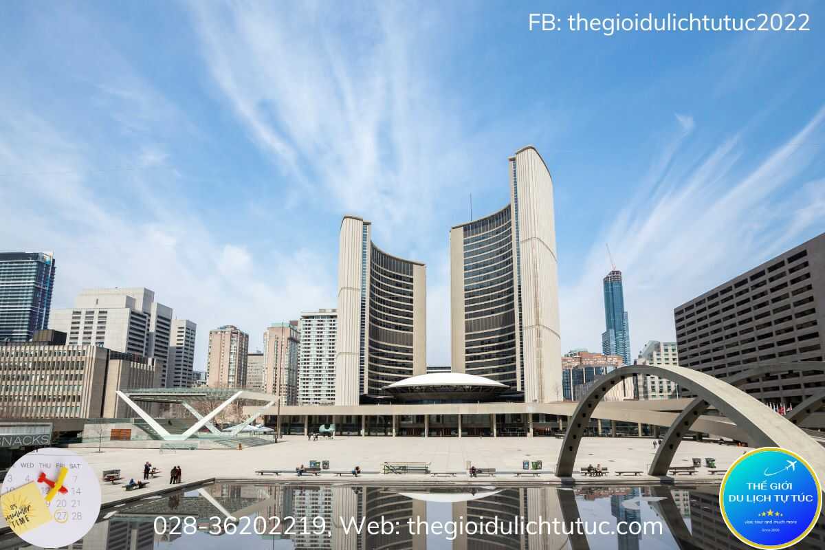 Tòa thị chính Toronto-thegioidulichtutuc