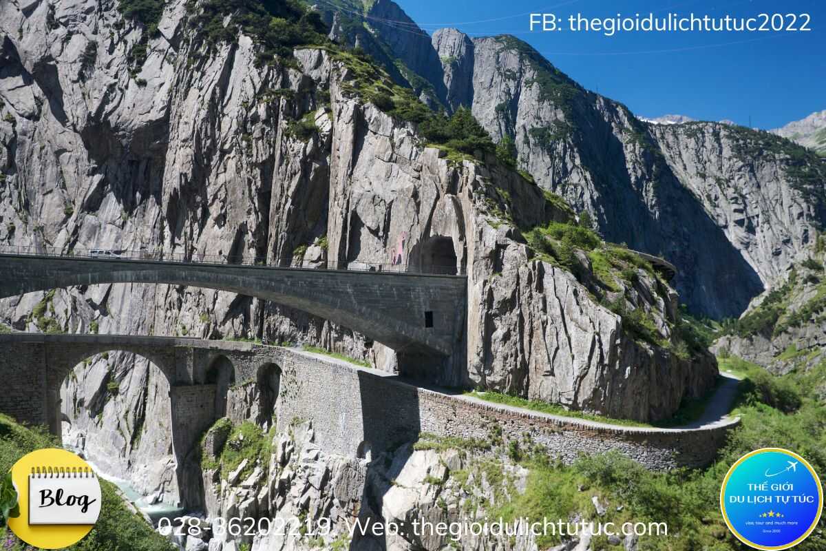 Đường hầm Gotthard ở Thụy Sĩ là đường hầm dài nhất thế giới-thegioidulichtutuc