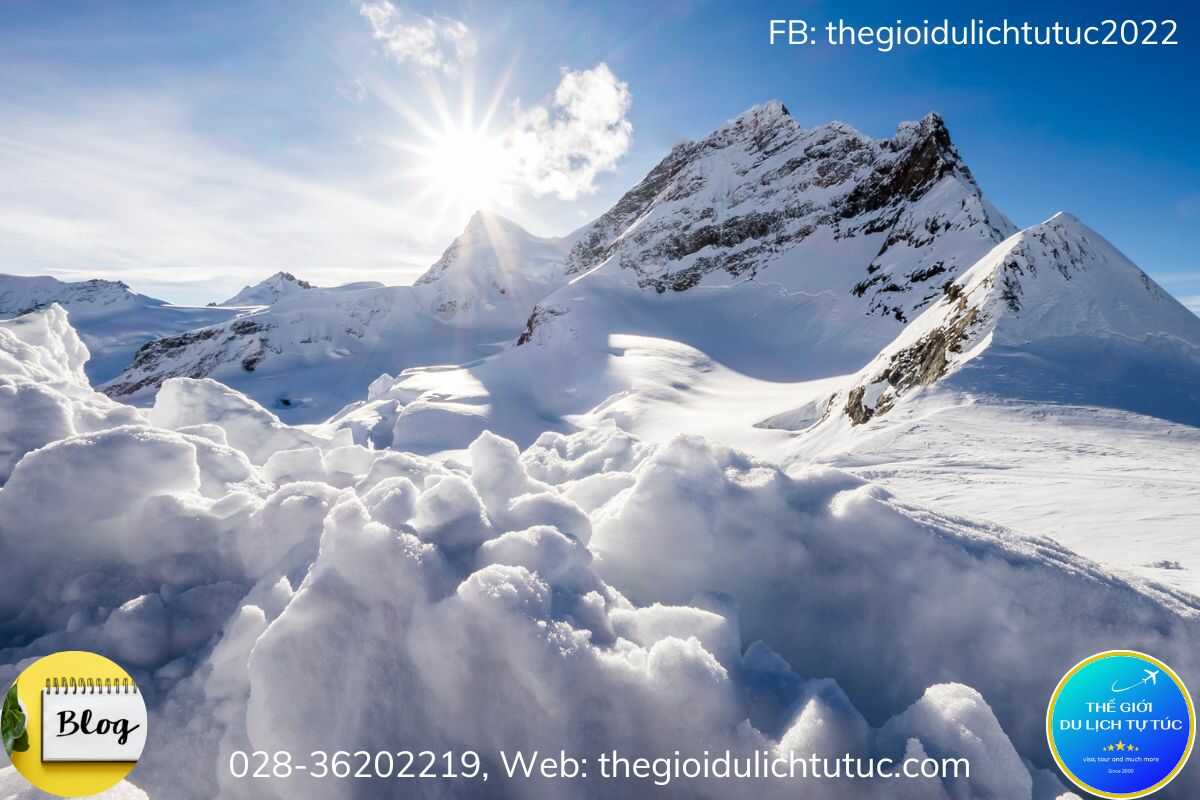 Jungfraujoch-ngọn núi cao nhất ở Châu Âu-thegioidulichtutuc