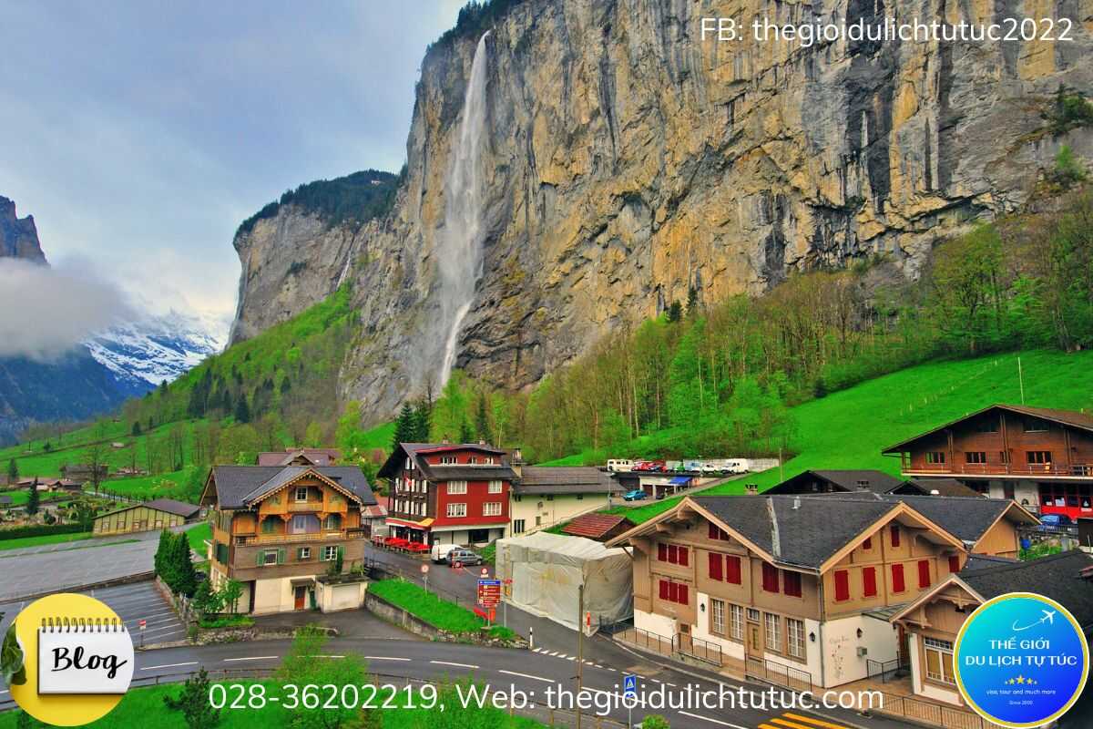 Thụy Sĩ có gì-thị trấn mê hoặc Lauterbrunnen-thegioidulichtutuc