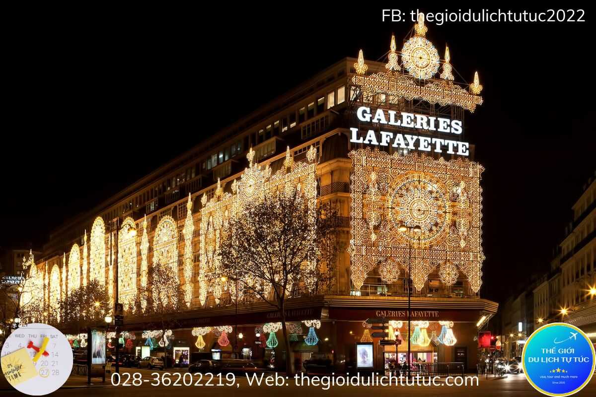 Trung tâm mua sắm Galeries Lafayette Paris-thegioidulichtutuc