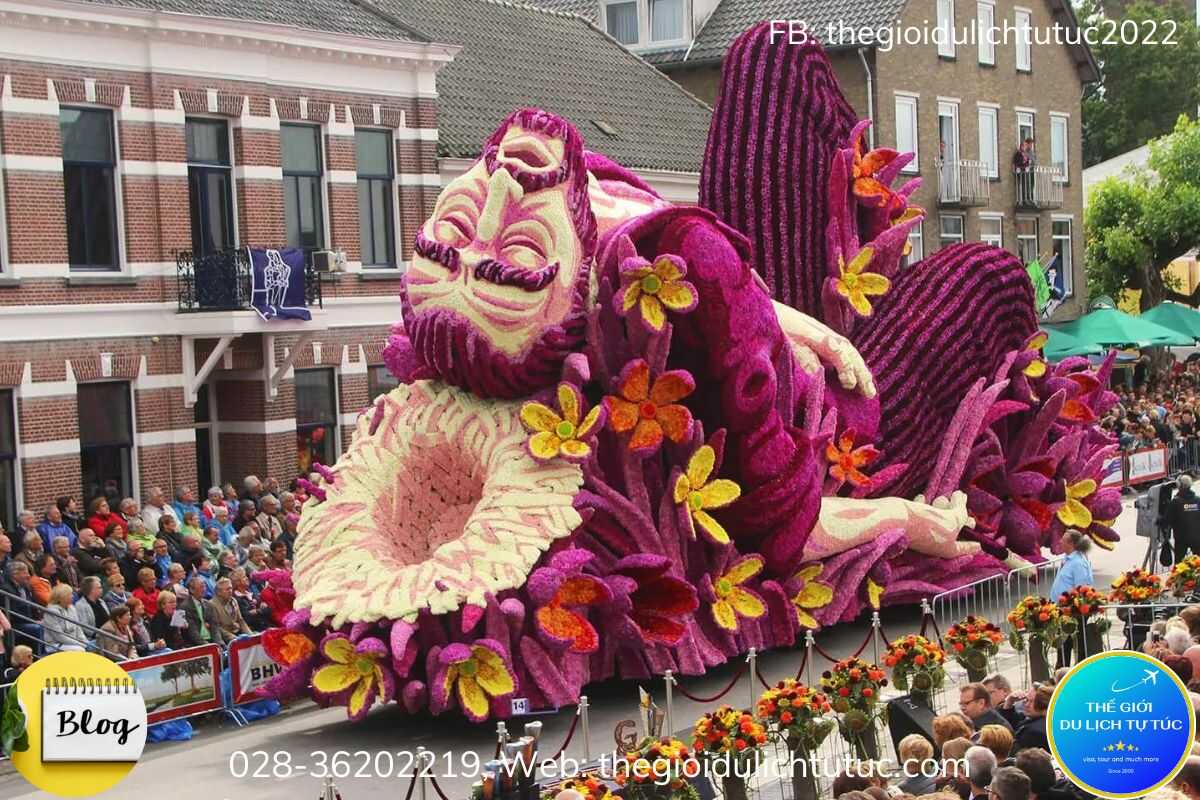 Diễu hành hoa Hà Lan-thegioidulichtutuc