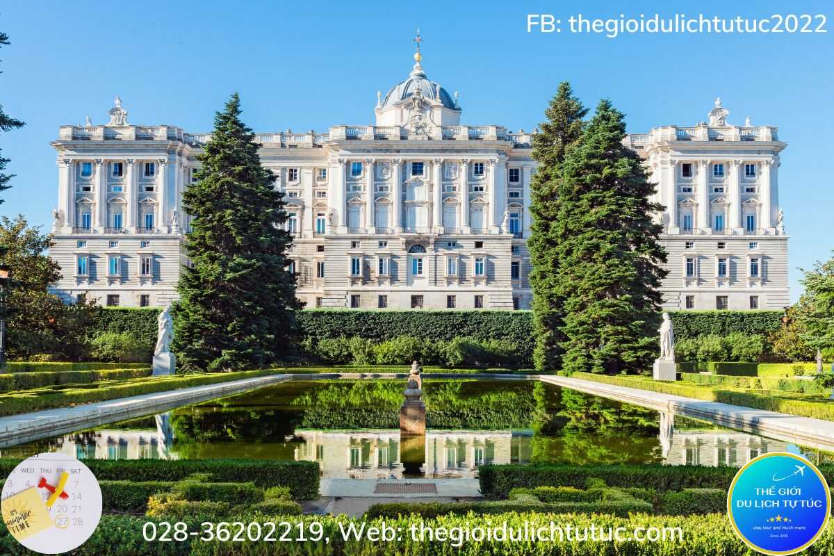 Cung điện Hoàng gia Madrid-thegioidulichtutuc