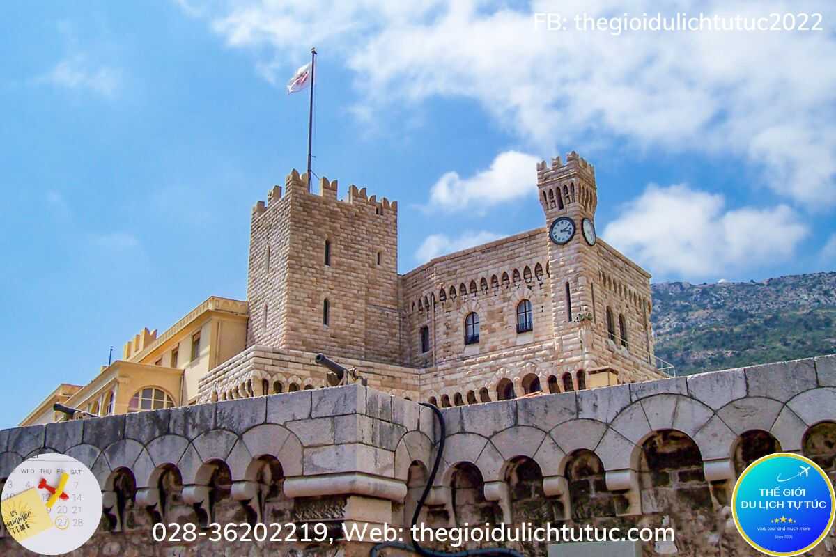 Cung điện của hoàng tử Monaco-thegioidulichtutuc