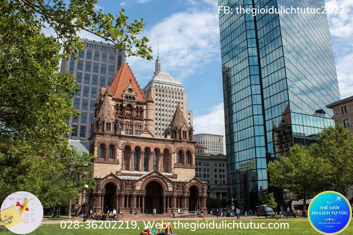 Nhà thờ Chúa Ba Ngôi ở Boston-thegioidulichtutuc