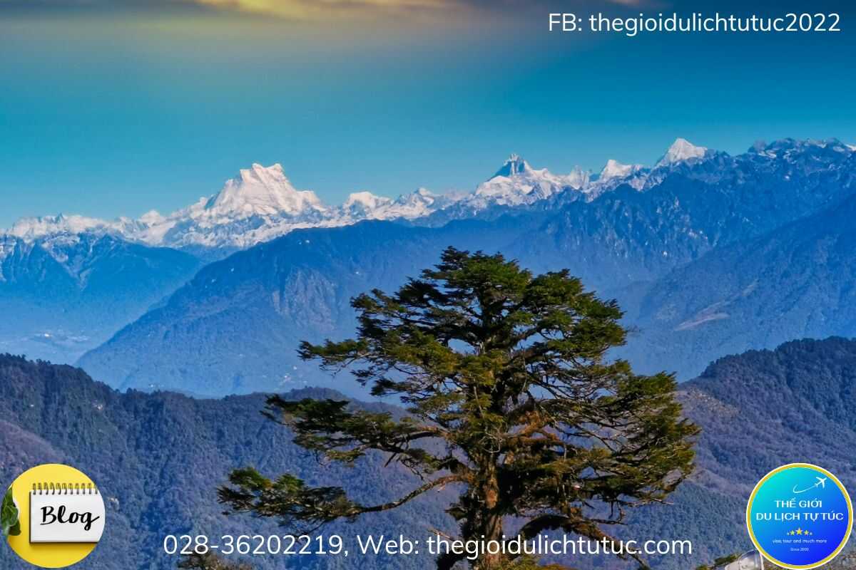Núi Gangkhar Puensum-thegioidulichtutuc