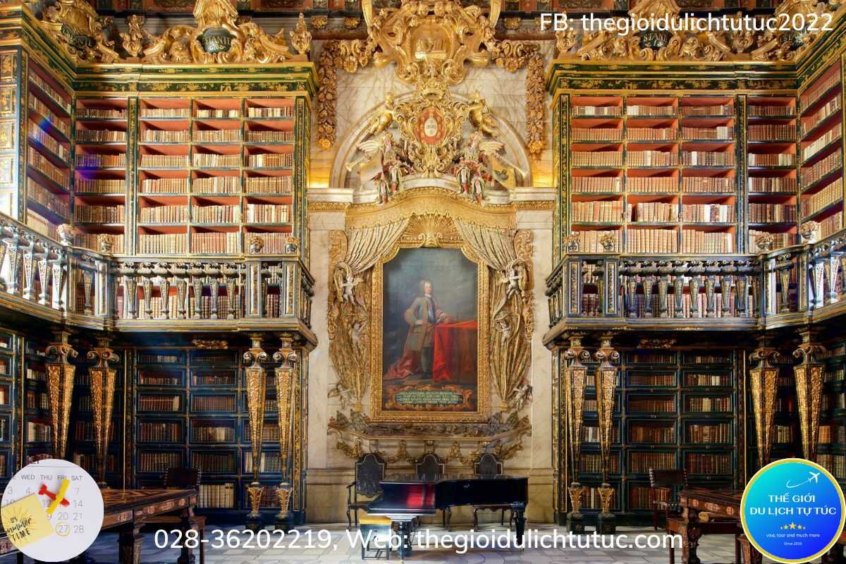 Thư viện Biblioteca Joanina-thegioidulichtutuc