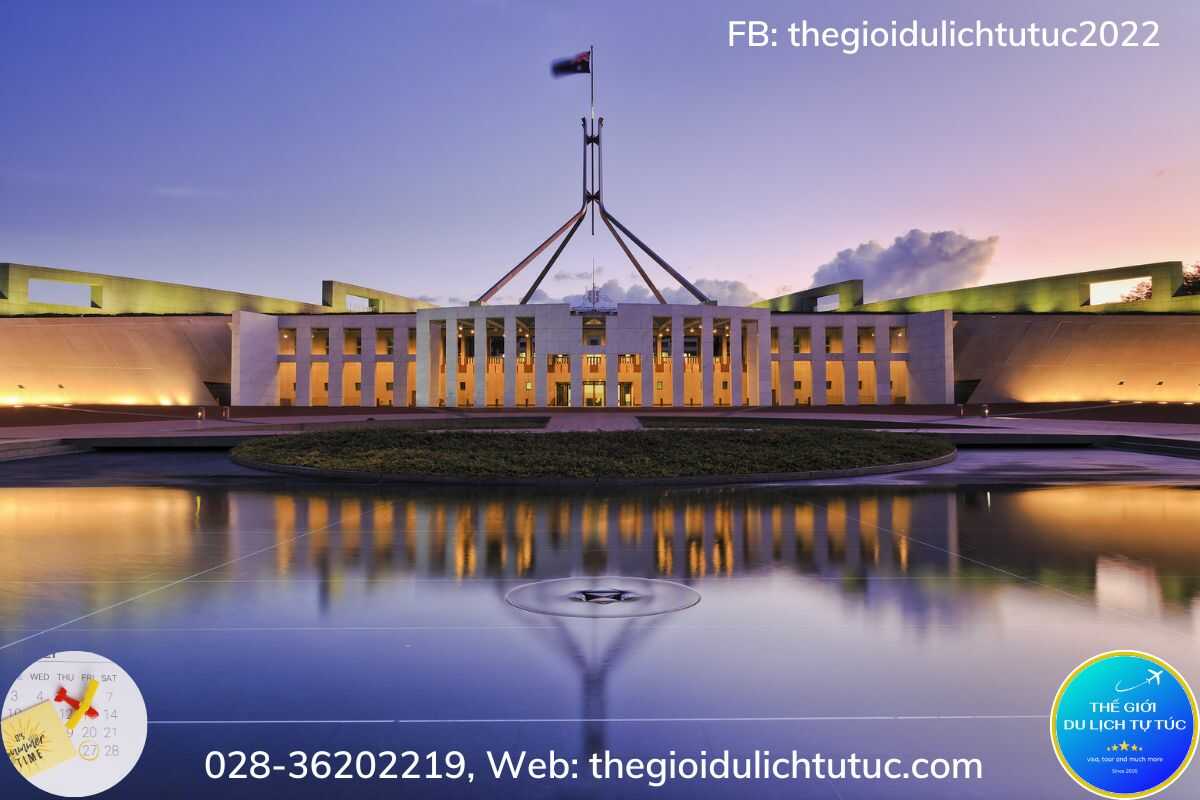 Tòa nhà Quốc hội Úc-thegioidulichtutuc
