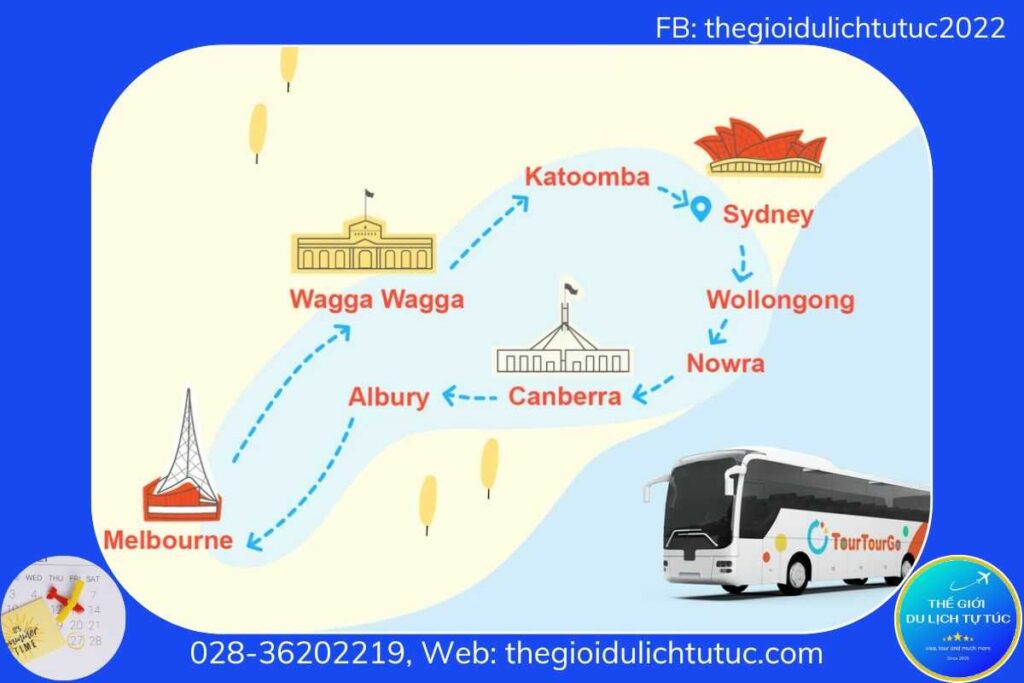Tour Du Lịch Úc Sydney Tự Túc-thegioidulichtutuc