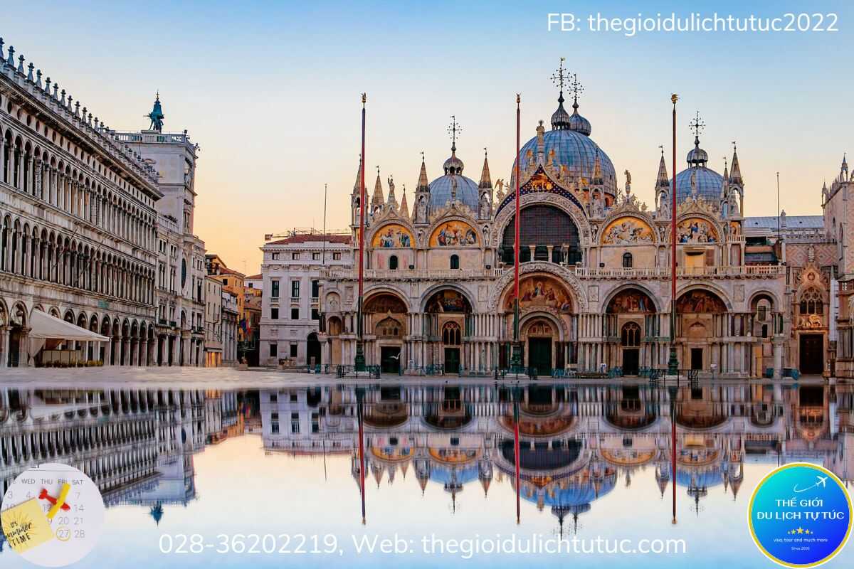 Vương cung thánh đường St. Mark ở Venice-thegioidulichtutuc