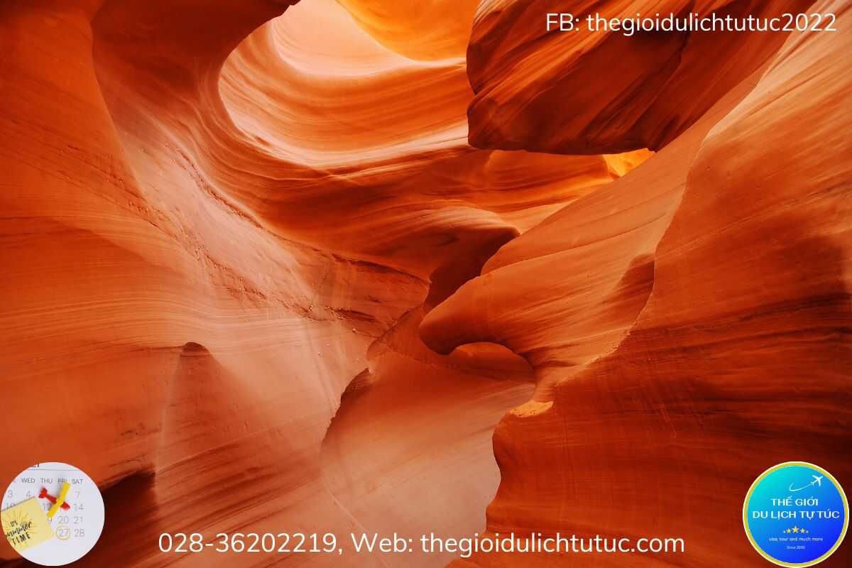 Hẻm núi Antelope Hạ-thegioidulichtutuc