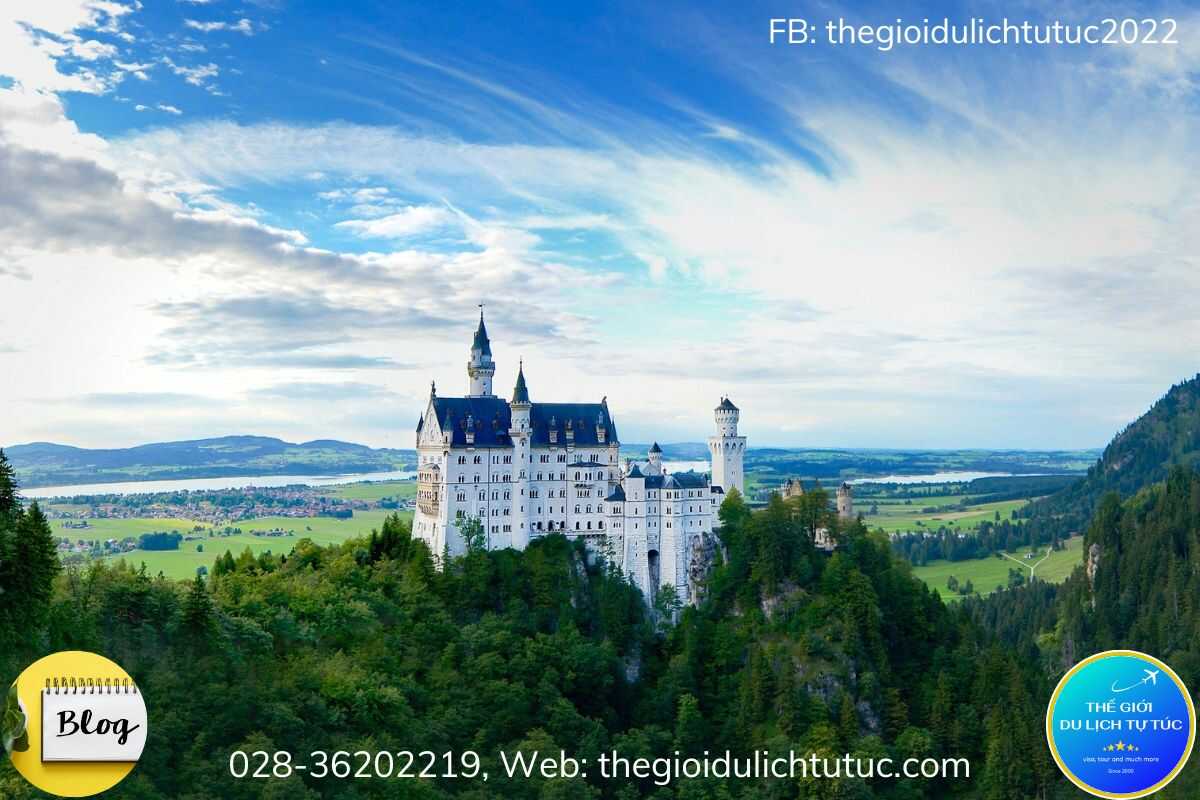 Lâu đài Schloss Neuschwanstein-thegioidulichtutuc